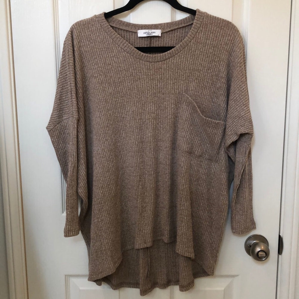 CJLA Carson Ribbed Pullover Sweater
